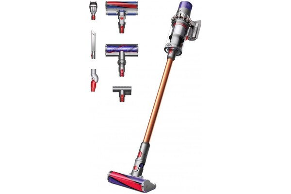 Odkurzacz DYSON V10 Absolute pionowy bezworkowy 525W niklowo-miedziany
