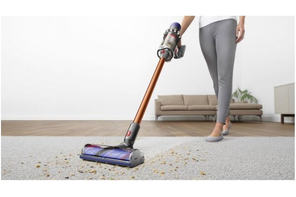 Odkurzacz DYSON V10 Absolute pionowy bezworkowy 525W niklowo-miedziany