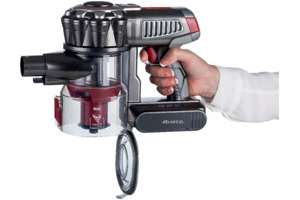 Odkurzacz ARIETE 2757 Lithium pionowy z pojemnikiem czerwony