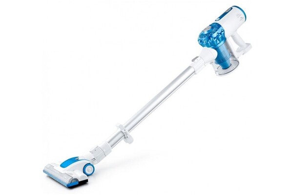 Odkurzacz Eldom OB20B Twist pionowy bezworkowy 130W Biało-niebieski