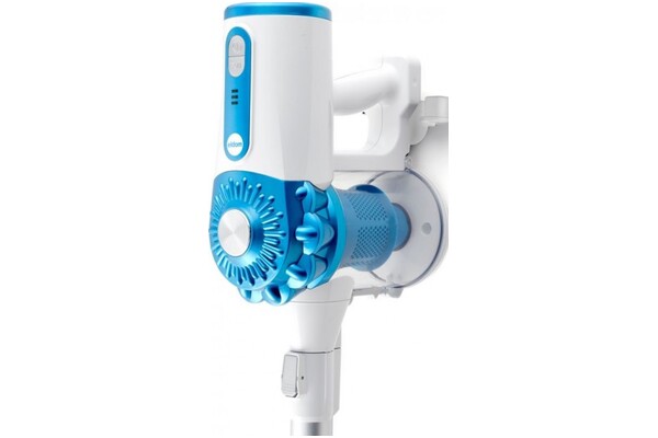 Odkurzacz Eldom OB20B Twist pionowy bezworkowy 130W Biało-niebieski