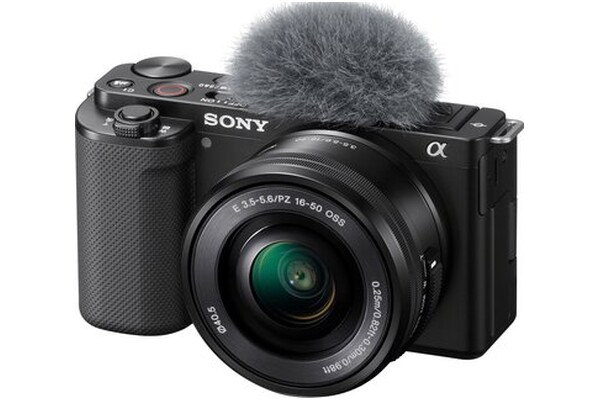 Aparat bezlusterkowy Sony ZV-E10LBD - czarny + 16-50
