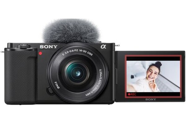 Aparat bezlusterkowy Sony ZV-E10LBD - czarny + 16-50