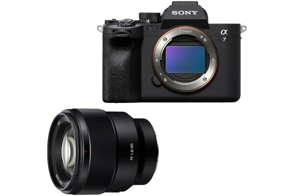 Aparat bezlusterkowy Sony ILCE-7 - czarny + 24-105