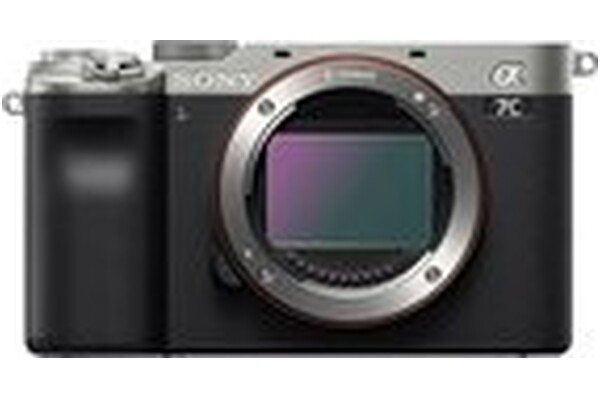 Aparat bezlusterkowy Sony ILCE-7C - srebrny + 28-60