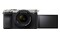 Aparat bezlusterkowy Sony ILCE-7C - srebrny + 28-60