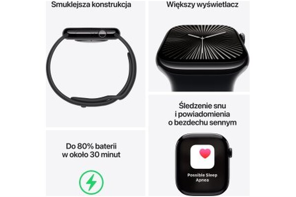 Smartwatch Apple Watch granatowy