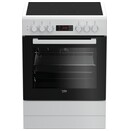 Kuchnia Beko FSE67300GW płyta Ceramiczna, piekarnik elektryczny