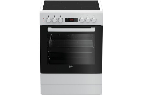 Kuchnia Beko FSE67300GW płyta Ceramiczna, piekarnik elektryczny