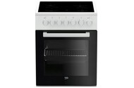Kuchnia Beko FSM57100GW płyta Ceramiczna, piekarnik elektryczny