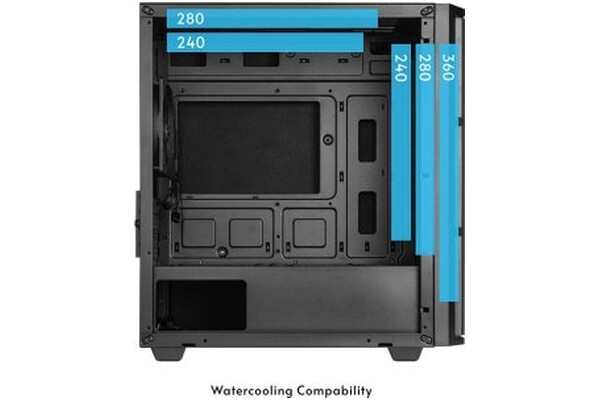 Obudowa PC Chieftec AZ-01B-OP Mini Tower czarny