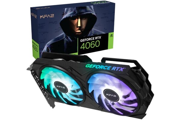 Karta graficzna KFA2 RTX 4060 1-click OC 8GB GDDR6