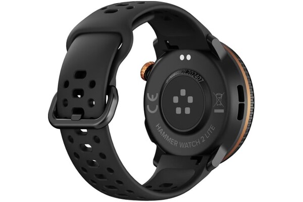 Smartwatch myPhone Hammer Watch 1.43" czarno-pomarańczowy