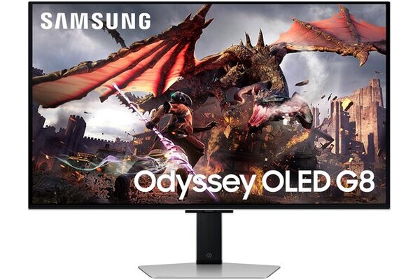 Monitor 31.6" Samsung LS32DG802SUXDU srebrno-czarny