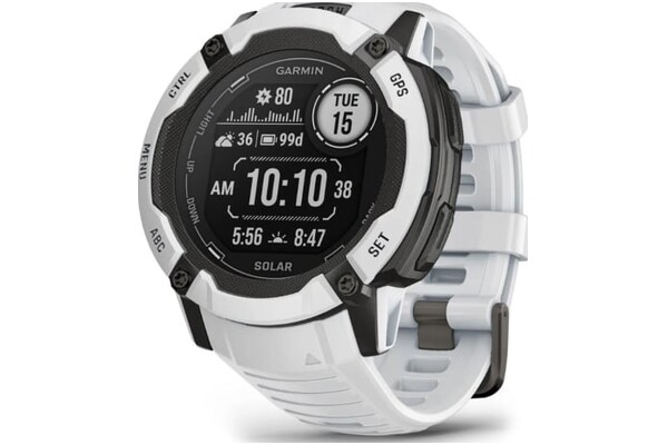 Smartwatch Garmin Instinct 2X Solar Szaro-biały