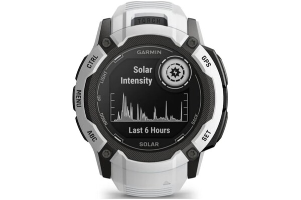 Smartwatch Garmin Instinct 2X Solar Szaro-biały