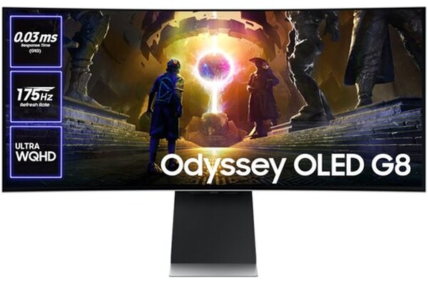 Monitor 34.1" Samsung LS34DG850SUXDU srebrny