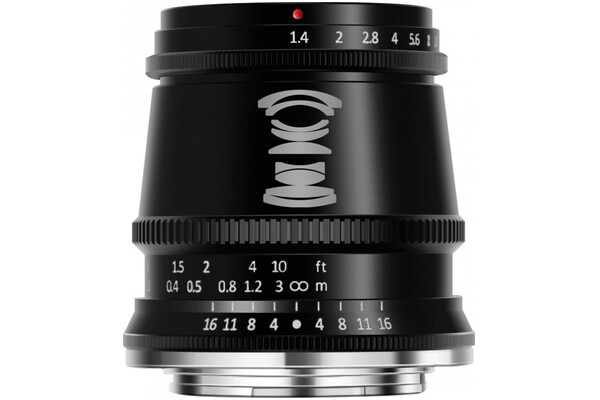 Obiektyw TTArtisan f/1.4 17mm APS-C Canon EF-M