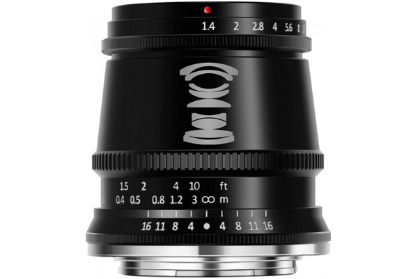 Obiektyw TTArtisan f/1.4 17mm APS-C Micro 4/3