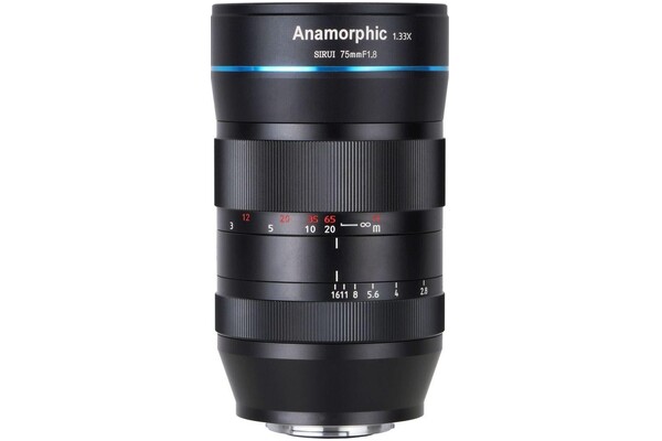 Obiektyw SIRUI f/1.8 75mm Anamorphic 4/3
