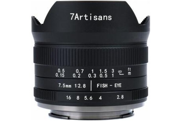 Obiektyw 7Artisans Canon M II f/2.8 7.5mm Canon EF-M