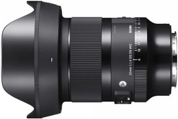 Obiektyw SIGMA f/1.4 20mm DG DN Sony E