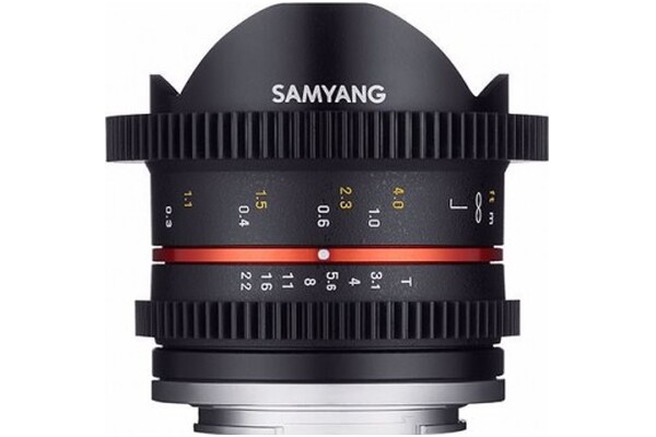 Obiektyw SAMYANG T3.1 8mm VDSLR Sony E