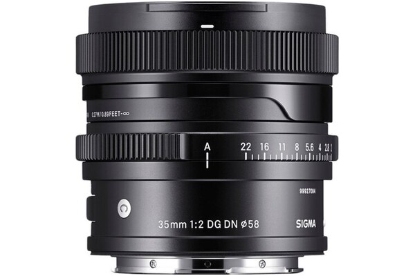 Obiektyw SIGMA f/2.0 35mm DG DN Sony E
