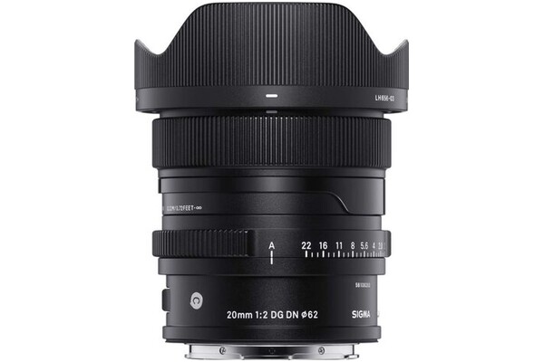 Obiektyw SIGMA f/2.0 20mm DG DN Sony E