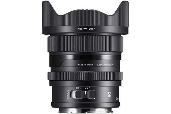 Obiektyw SIGMA f/2.0 20mm DG DN Sony E