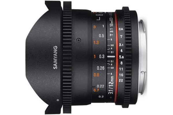 Obiektyw SAMYANG T3.1 12mm VDSLR