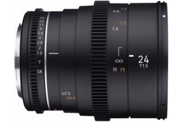 Obiektyw SAMYANG f/1.5 24mm MFT VDSLR MK2 4/3
