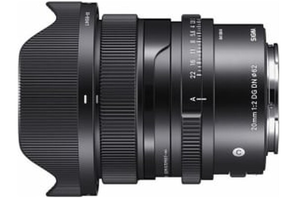 Obiektyw SIGMA f/2 20mm DG DN Sony E