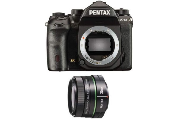 Aparat - lustrzanka PENTAX K-1 Mark II 36.4Mpx + 35mm