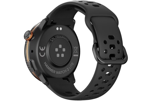 Smartwatch HAMMER Watch 1.43" czarno-pomarańczowy