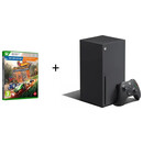 Konsola Microsoft Xbox Series X 1TB czarny + Hot Wheels Unleashed 2 - Turbocharged Day One Edition Xbox Series X/