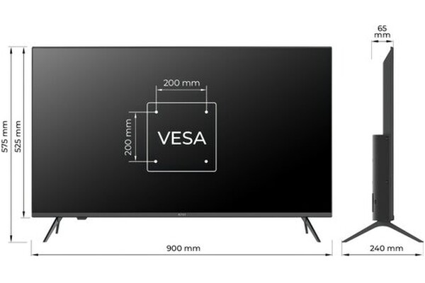 Telewizor KIVI 40F760QB 40" Full HD