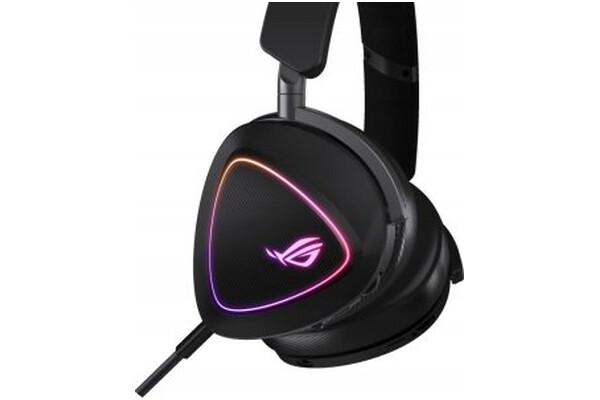Słuchawki ASUS ROG Delta Nauszne Bezprzewodowe czarny