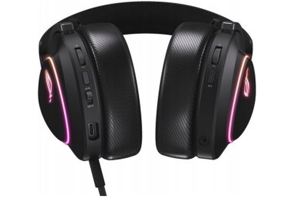 Słuchawki ASUS ROG Delta Nauszne Bezprzewodowe czarny