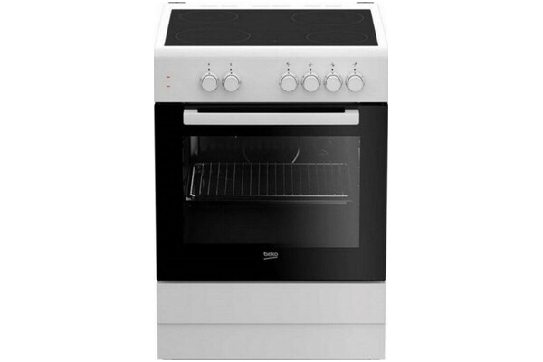 Kuchnia Beko FSS67000GW płyta Ceramiczna, piekarnik elektryczny