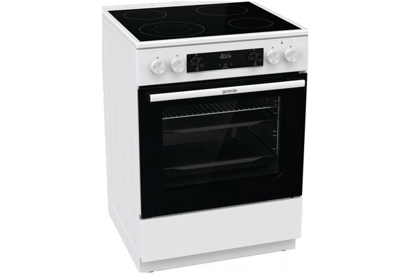 Kuchnia Gorenje GECS6C70WC płyta gazowa, piekarnik elektryczny