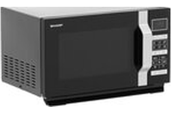 Kuchenka mikrofalowa Sharp Czarnosrebrny 23l 900W