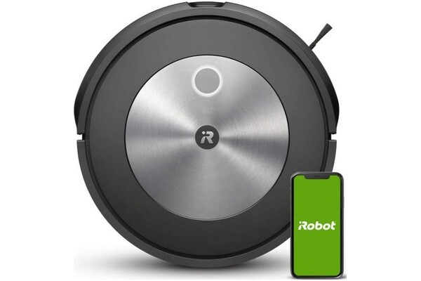 Odkurzacz iRobot J7 Roomba (j7158) robot sprzątający z pojemnikiem czarny