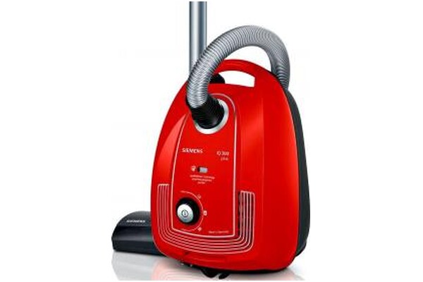 Odkurzacz Siemens iQ300 iQ300 Plus tradycyjny workowy 750W czerwony