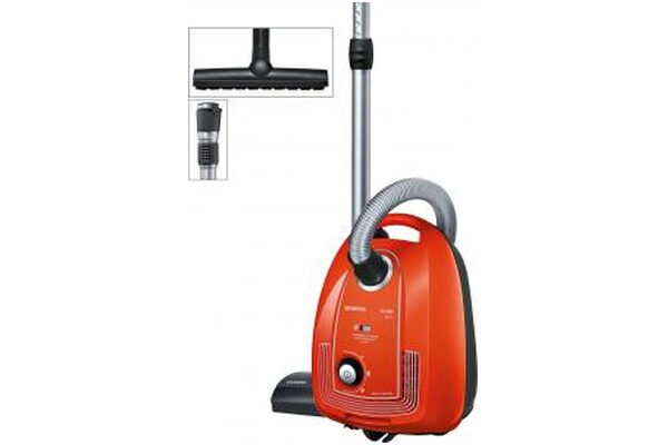Odkurzacz Siemens iQ300 iQ300 Plus tradycyjny workowy 750W czerwony