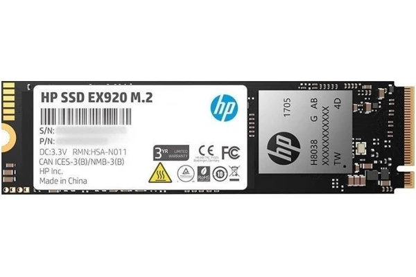 Dysk wewnętrzny HP EX920 SSD M.2 NVMe 256GB