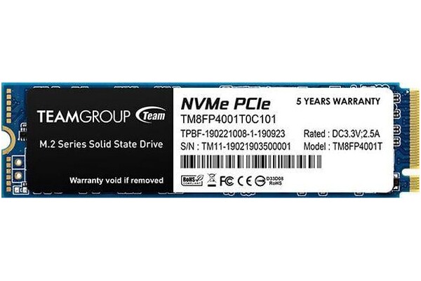 Dysk wewnętrzny TeamGroup MP34 SSD M.2 NVMe 1TB