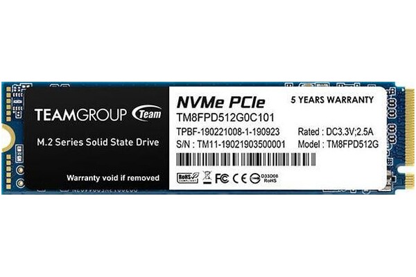 Dysk wewnętrzny TeamGroup MP33 Pro SSD M.2 NVMe 512GB