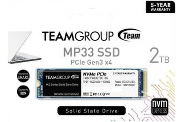 Dysk wewnętrzny TeamGroup MP33 SSD M.2 NVMe 2TB