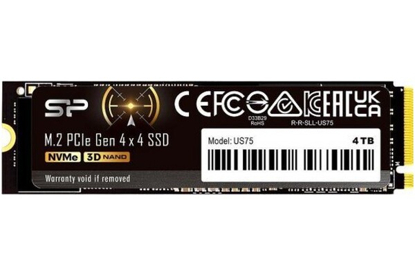 Dysk wewnętrzny Silicon Power US75 SSD M.2 NVMe 4TB